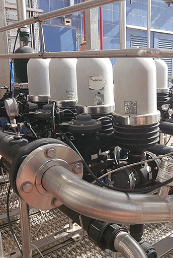 CIP Stream Recycling Closed Loop Filtration, Prefiltration to UF, Israel