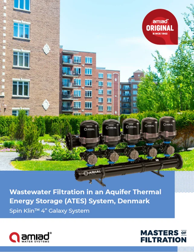 Wastewater Filtration in an Aquifer Thermal Energy Storage (ATES) System, Denmark
