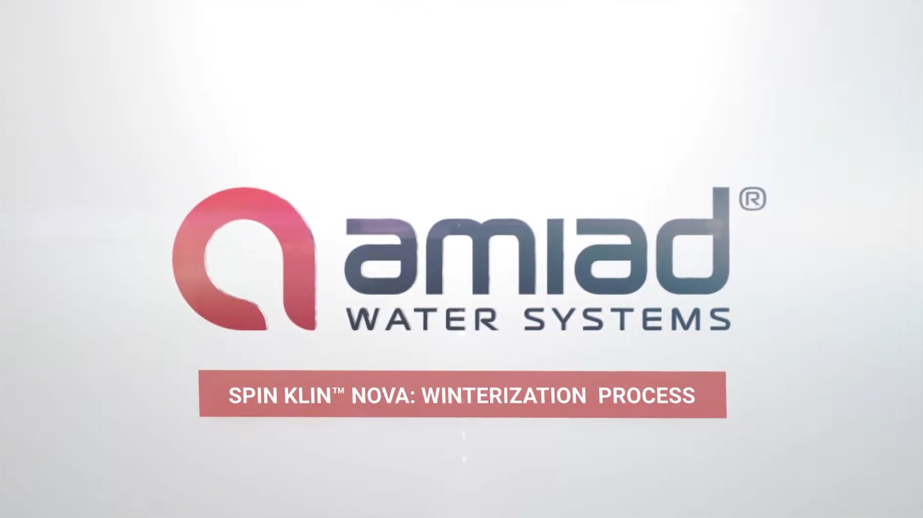 Spin Klin™ Nova – Winterizing the Filter