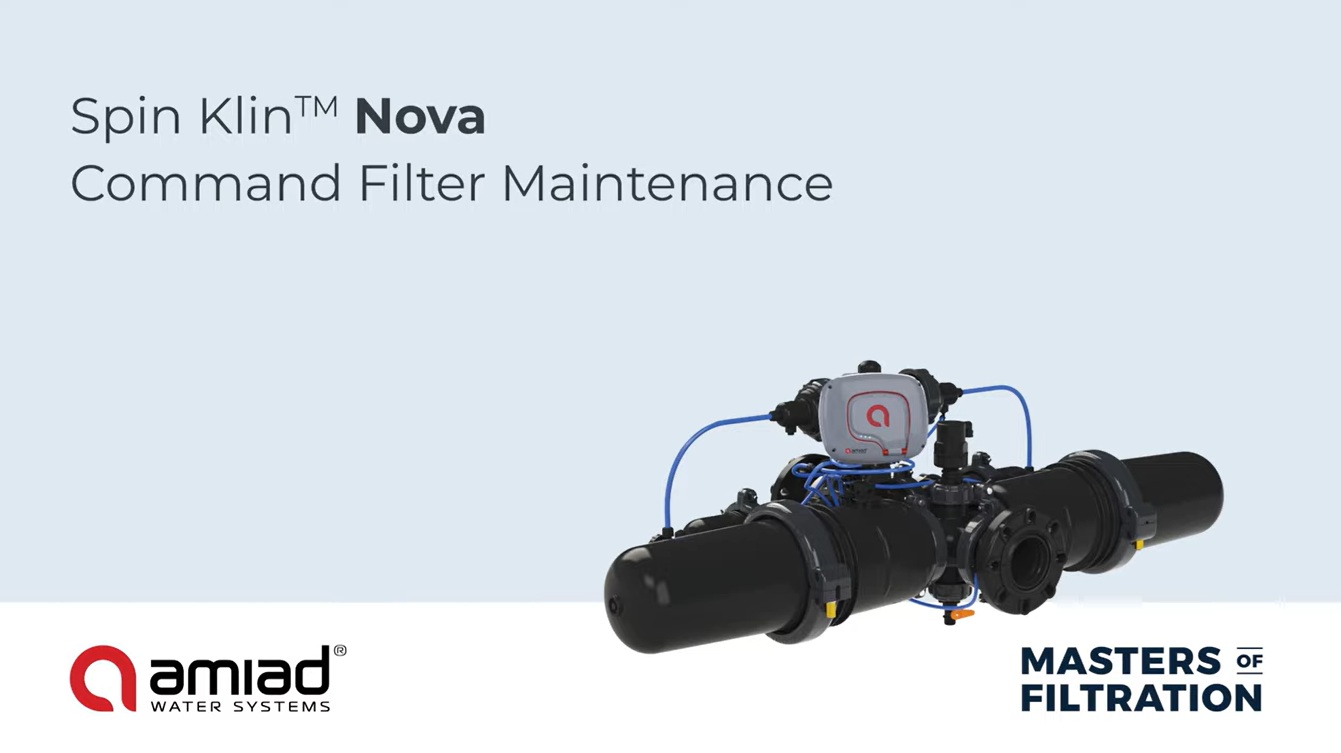 Spin Klin™ Nova Command Filter maintenance